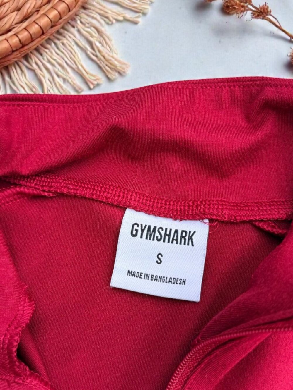 Gymshark Women's Size Small Burgundy Red Training Zip Up Jacket - Picture 5 of 8